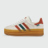 кроссовки Adidas Gazelle Bold Grey / Colors Stripes