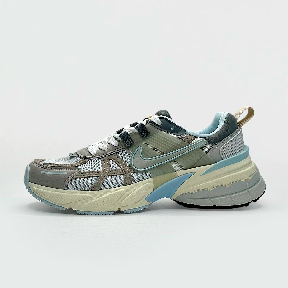 кроссовки Nike V2K Run Beige / Sky Blue Wmns