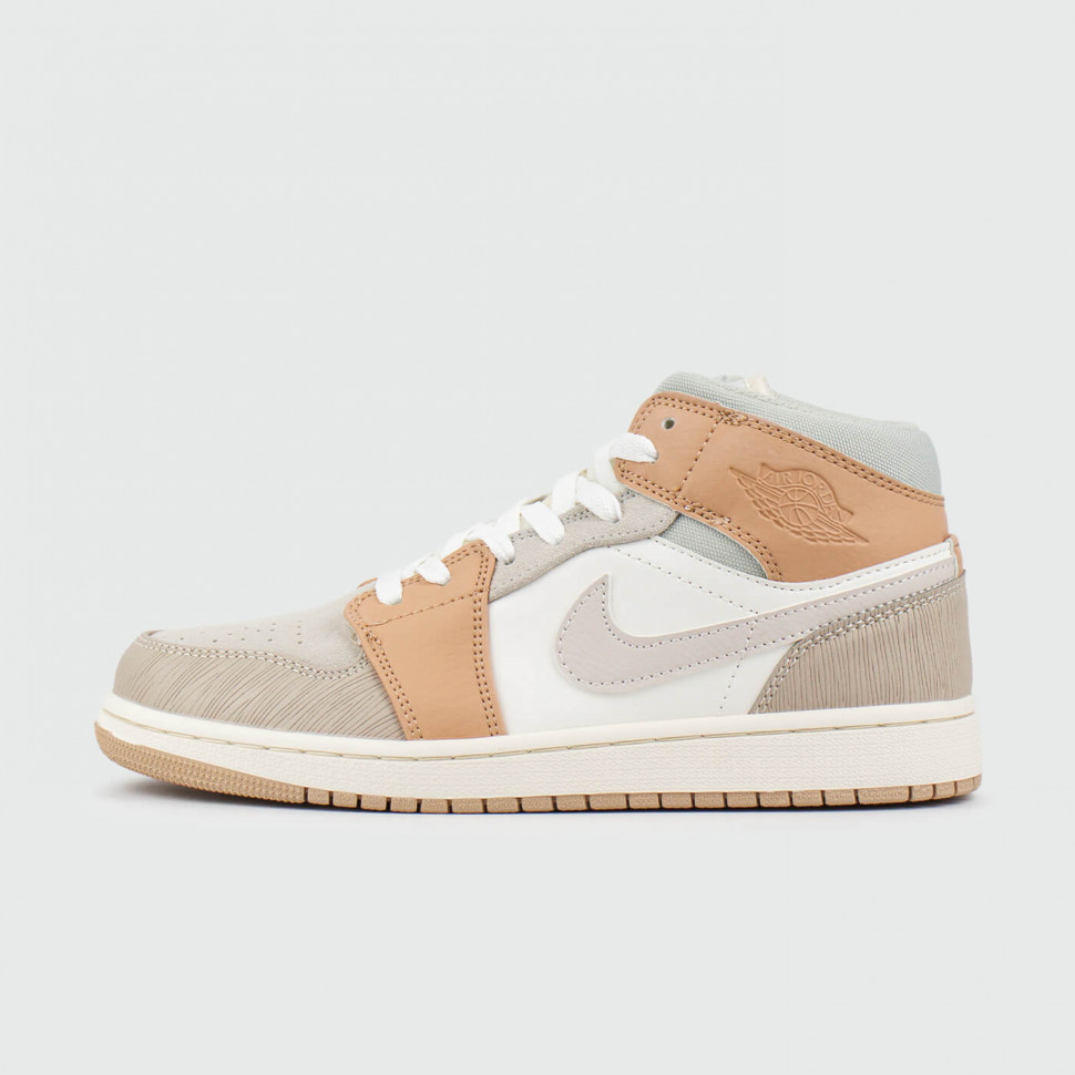 кроссовки Air Jordan 1 Cream / White Wmns