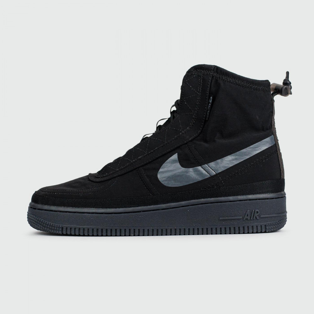 кроссовки Nike Air Force 1 Shell Total Black