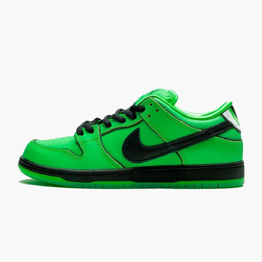 кроссовки Nike SB Dunk Low Powerpuff Girls Buttercup FZ8319-300